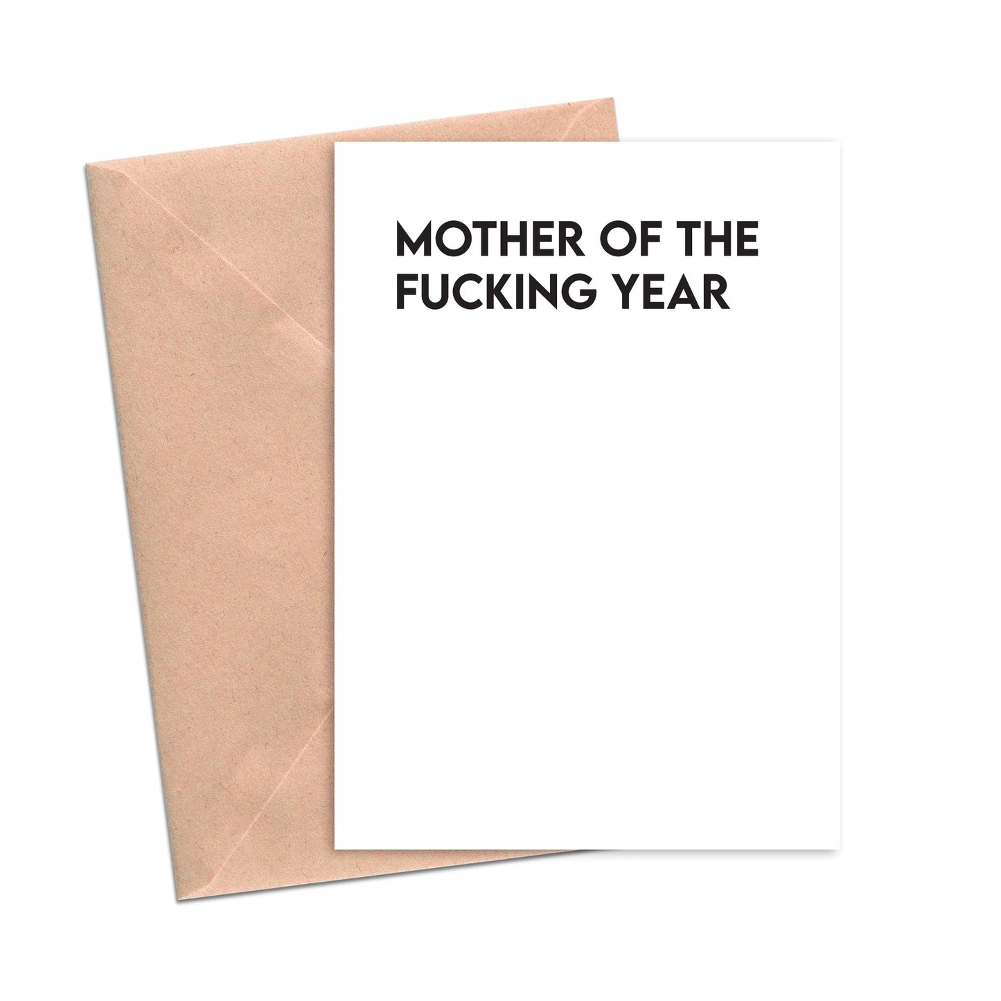 Funny Mother's Day Card Mother of the Year Funny Mother Mom Card-Mom and Dad-Crimson and Clover Studio