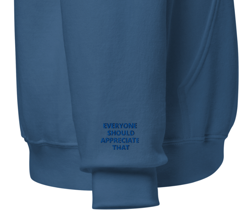 I’m wearing this instead of yelling Unisex Hoodie
