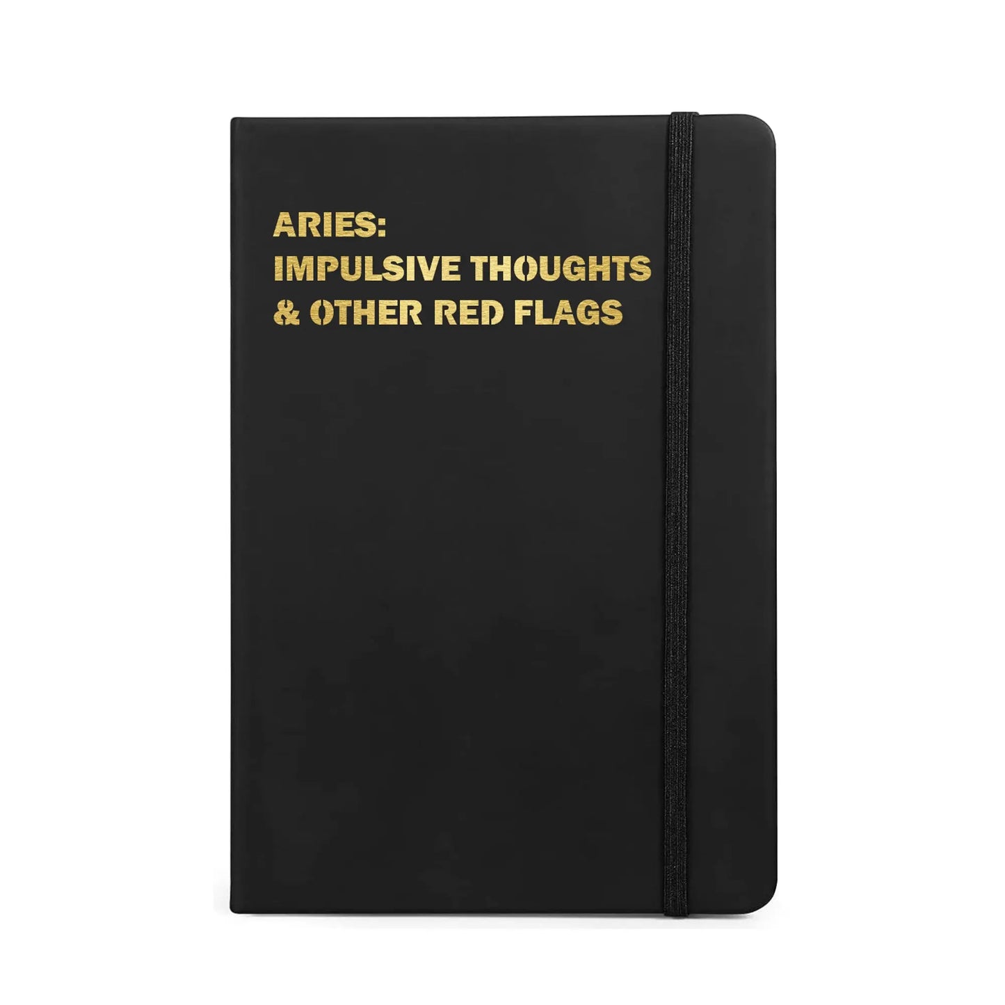 Aries Astrology Funny Journal-Crimson and Clover Studio