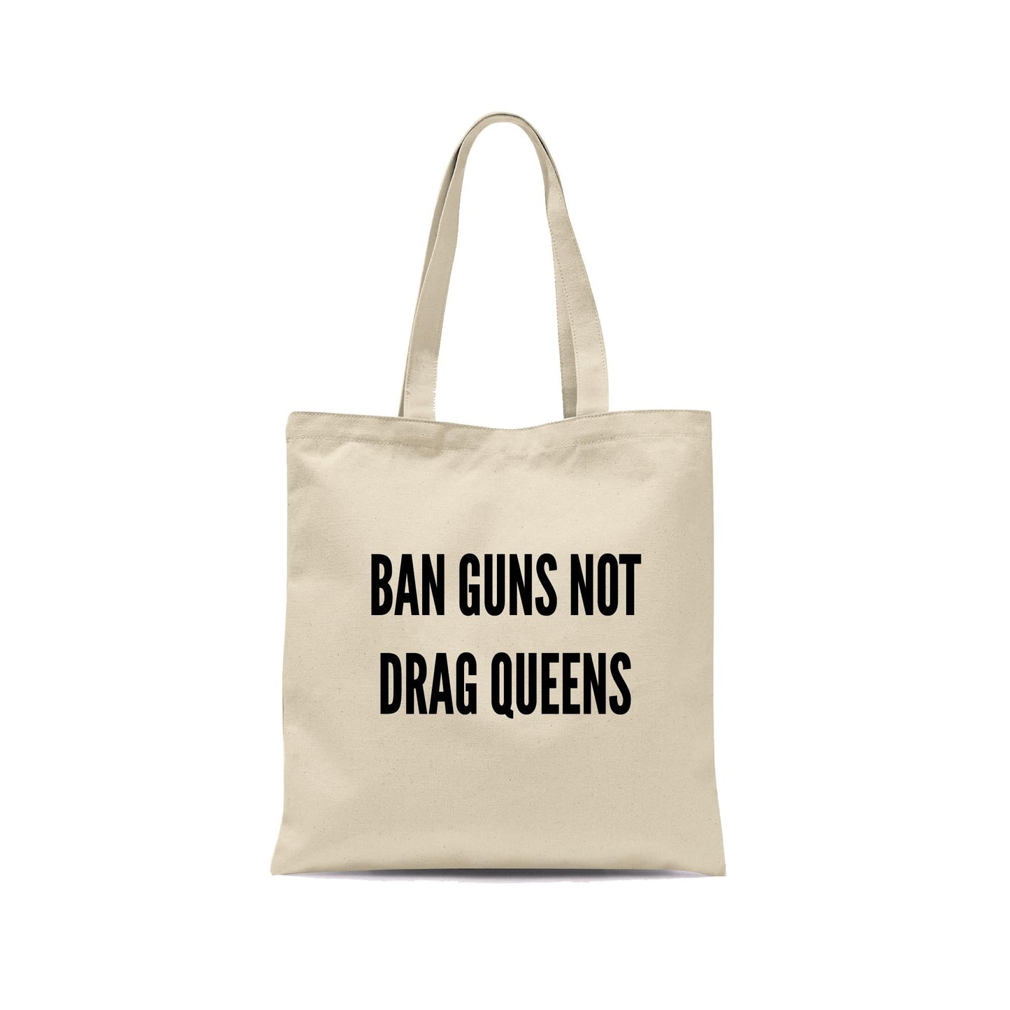 Ban G*ns Not Drag Queens Tote Bag-Totes-Crimson and Clover Studio