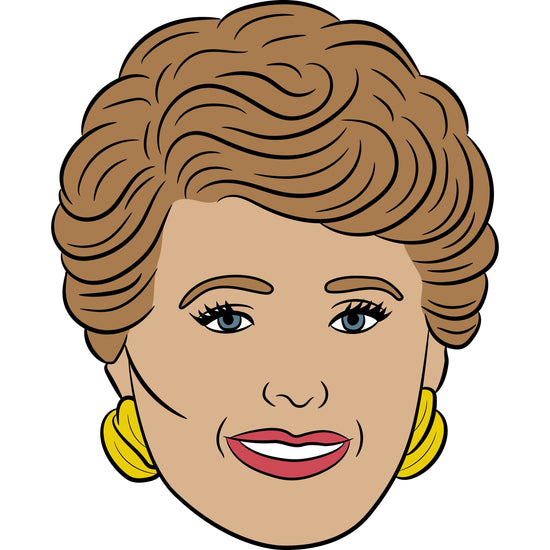 Blanche Golden Girls Sticker-sticker-Crimson and Clover Studio