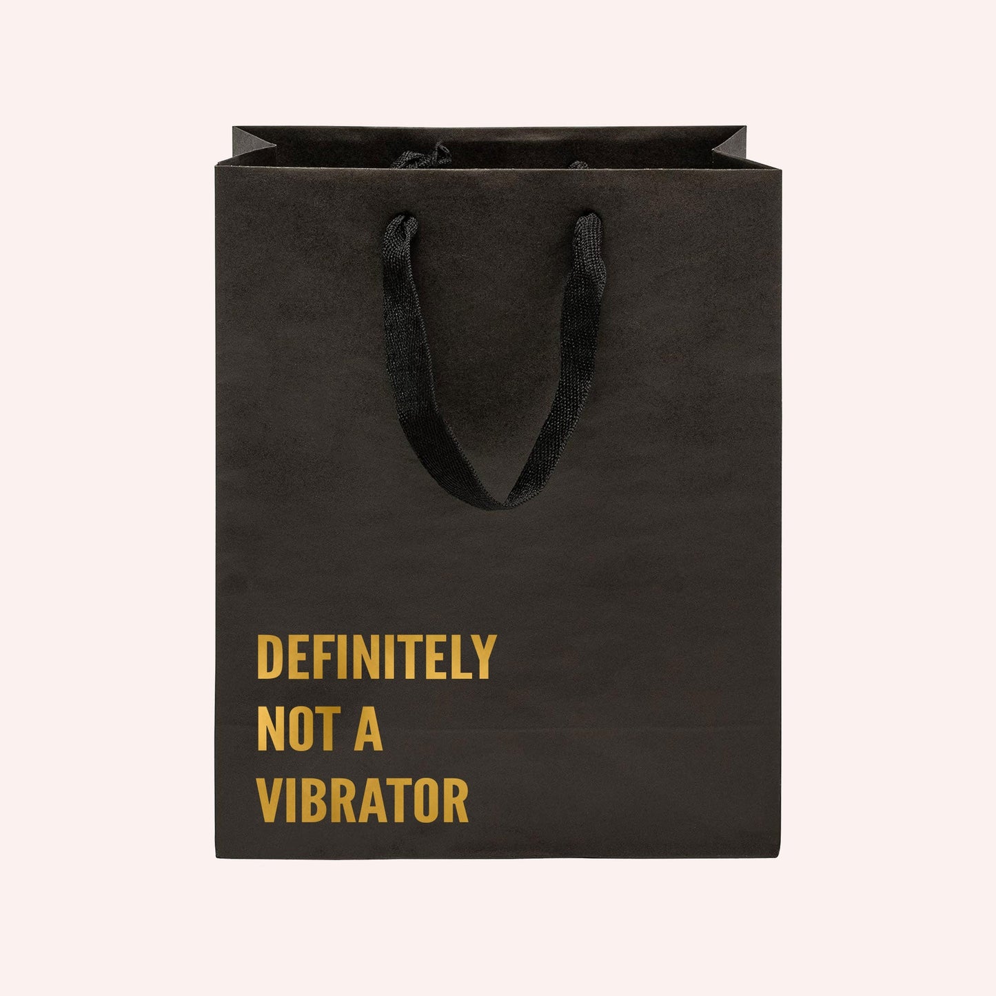 Definitely Not a Vibrator Funny Gift Bag-gift bag-Crimson and Clover Studio