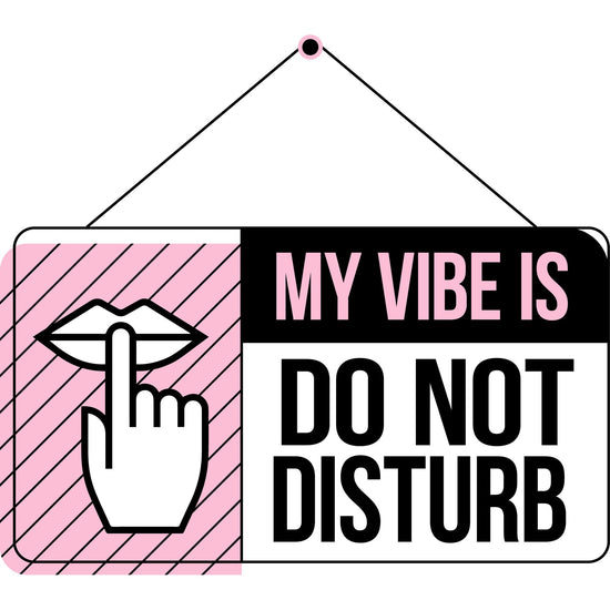 Do Not Disturb Funny Sticker-sticker-Crimson and Clover Studio