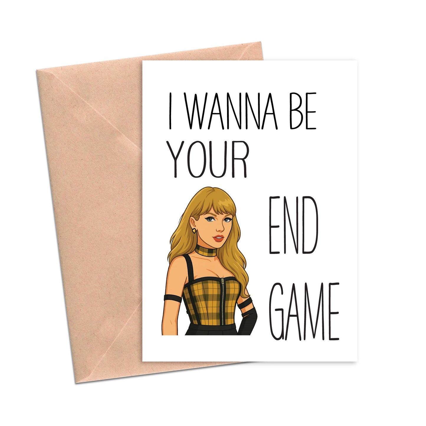 End Game Taylor Funny Love Card-love cards-Crimson and Clover Studio