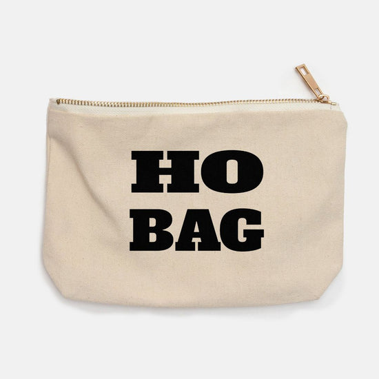 Load image into Gallery viewer, Funny Cosmetic Bag Gift Ho Bag Cosmetic Bag-Cosmetic Bags-Crimson and Clover Studio
