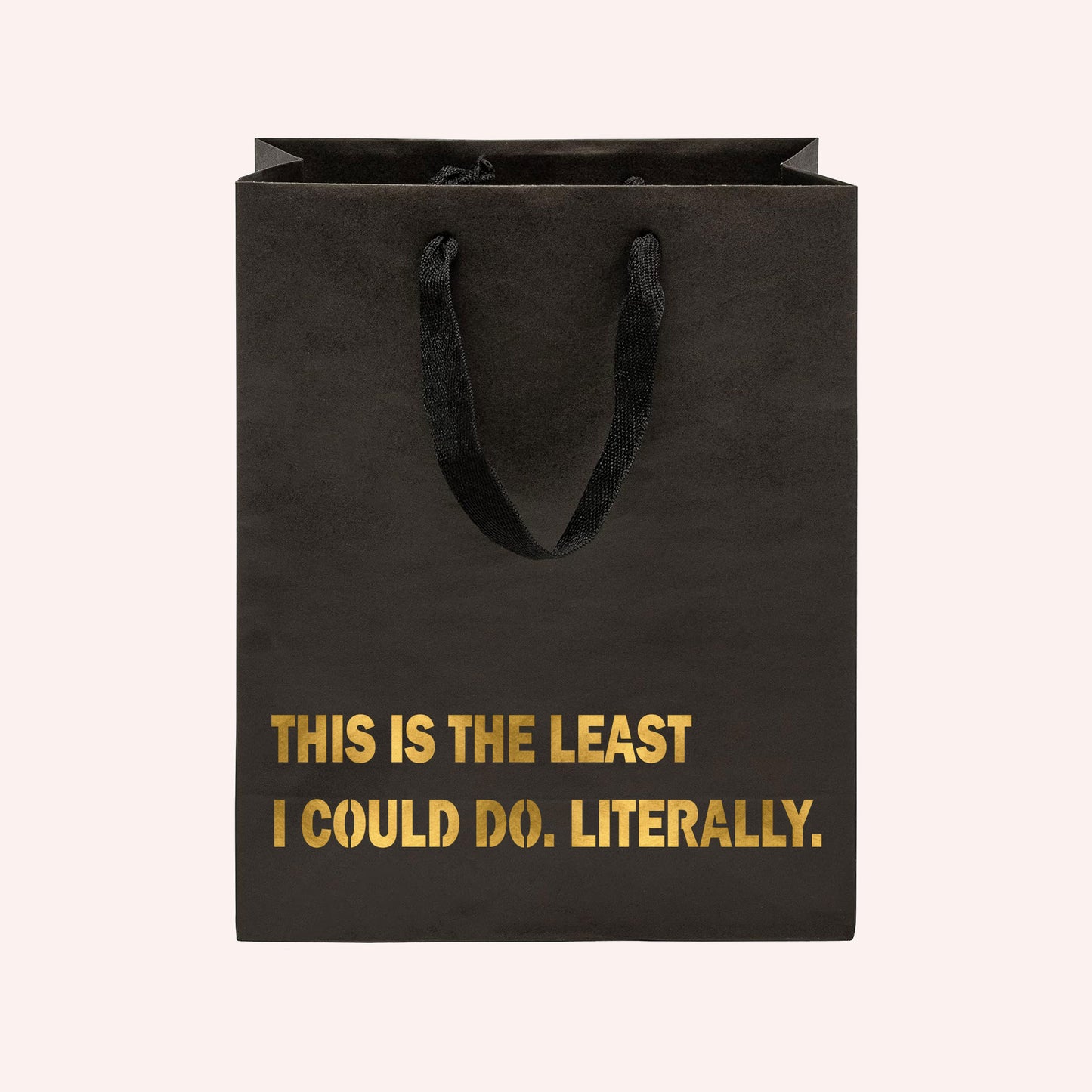 Literally the Least I Could Do Funny Gift Bag