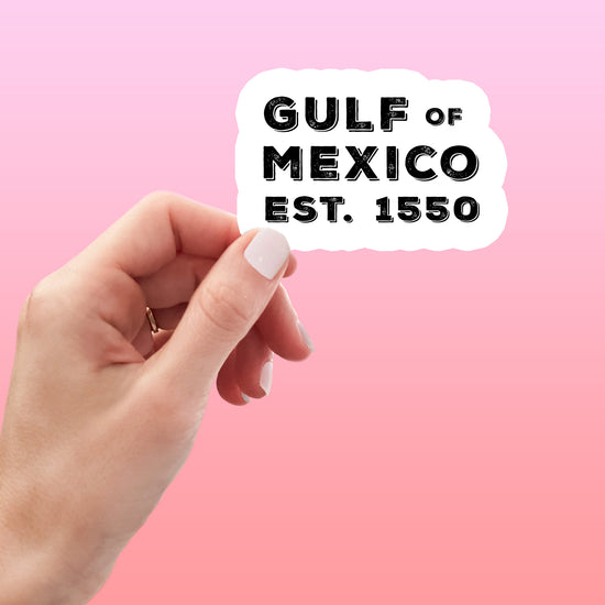 Gulf of Mexico Funny Sticker-sticker-Crimson and Clover Studio