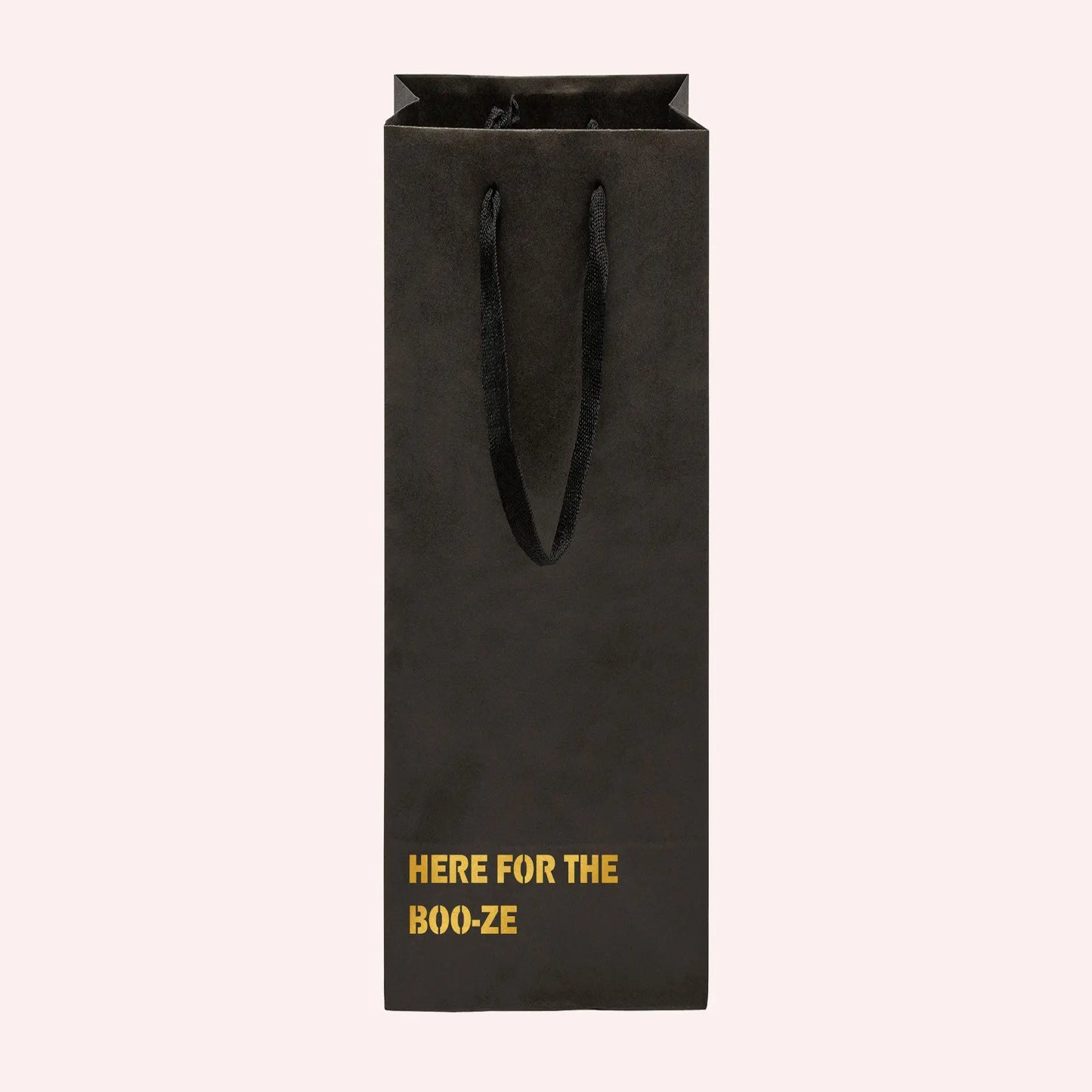 Here for the Boo-Ze Funny Wine Bag