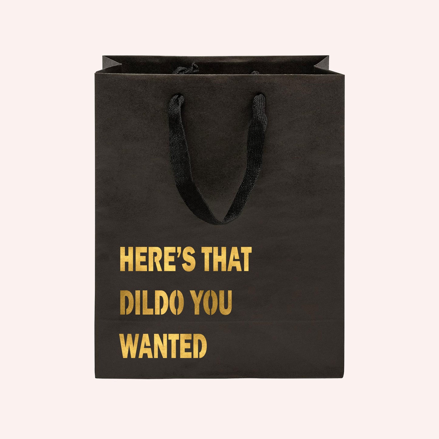 Here's that Dildo You Wanted Funny Gift Bag-gift bag-Crimson and Clover Studio
