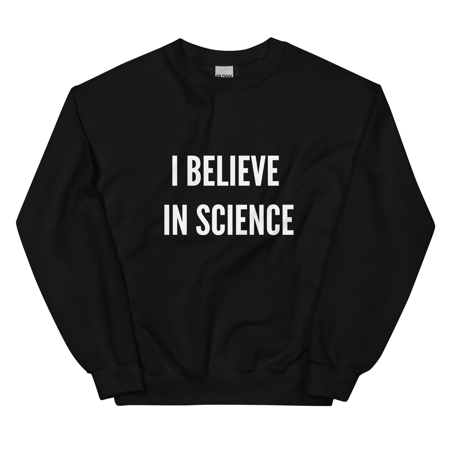 I Believe in Science Sweatshirt-sweatshirt-Crimson and Clover Studio