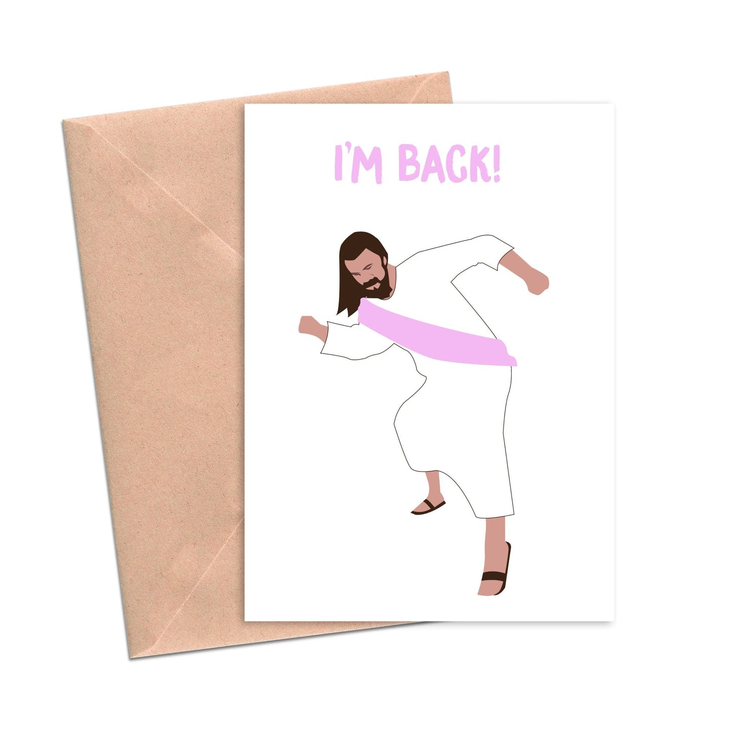 I'm Back Funny Easter Card-Sympathy Cards-Crimson and Clover Studio