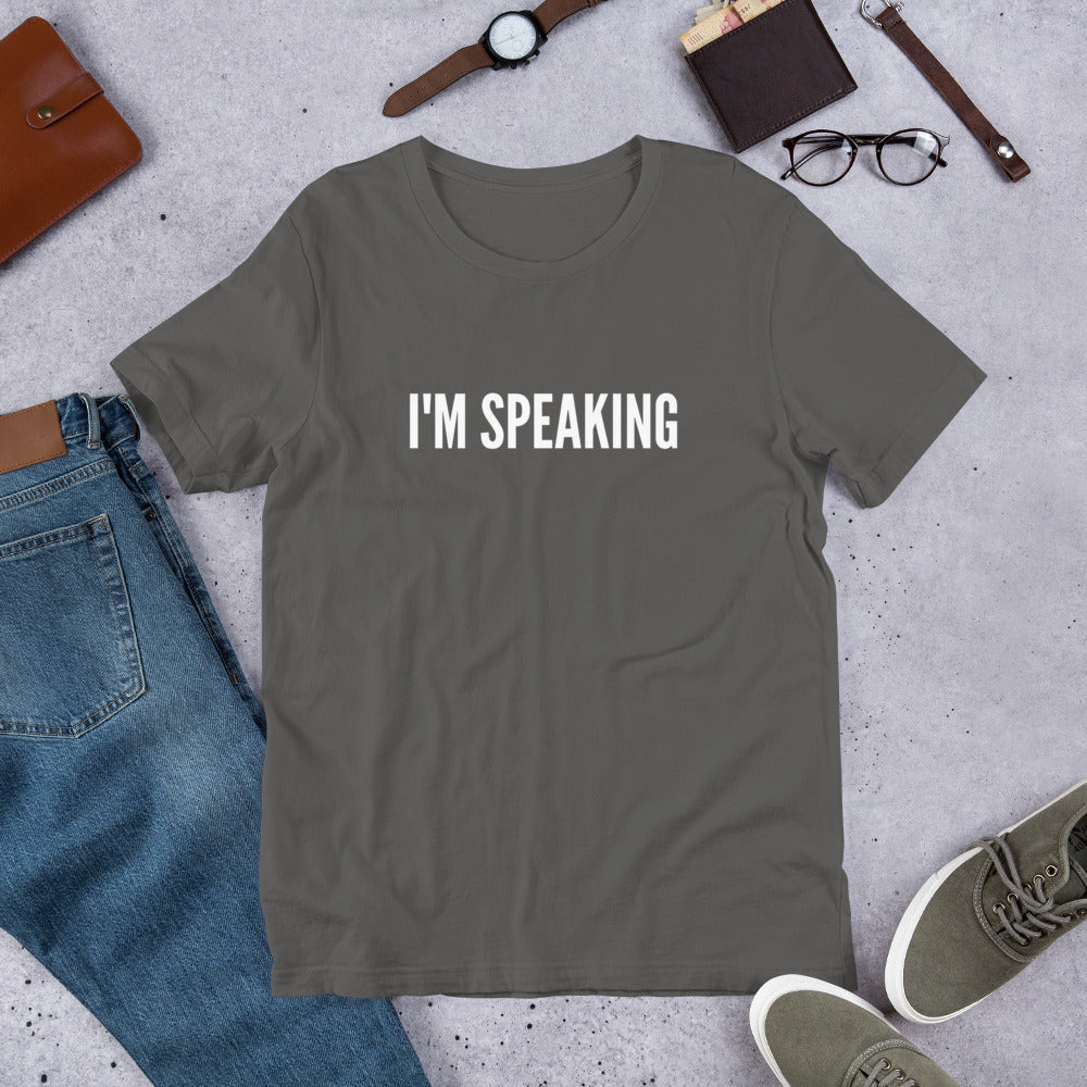 I'm Speaking Shirt-Tees-Crimson and Clover Studio