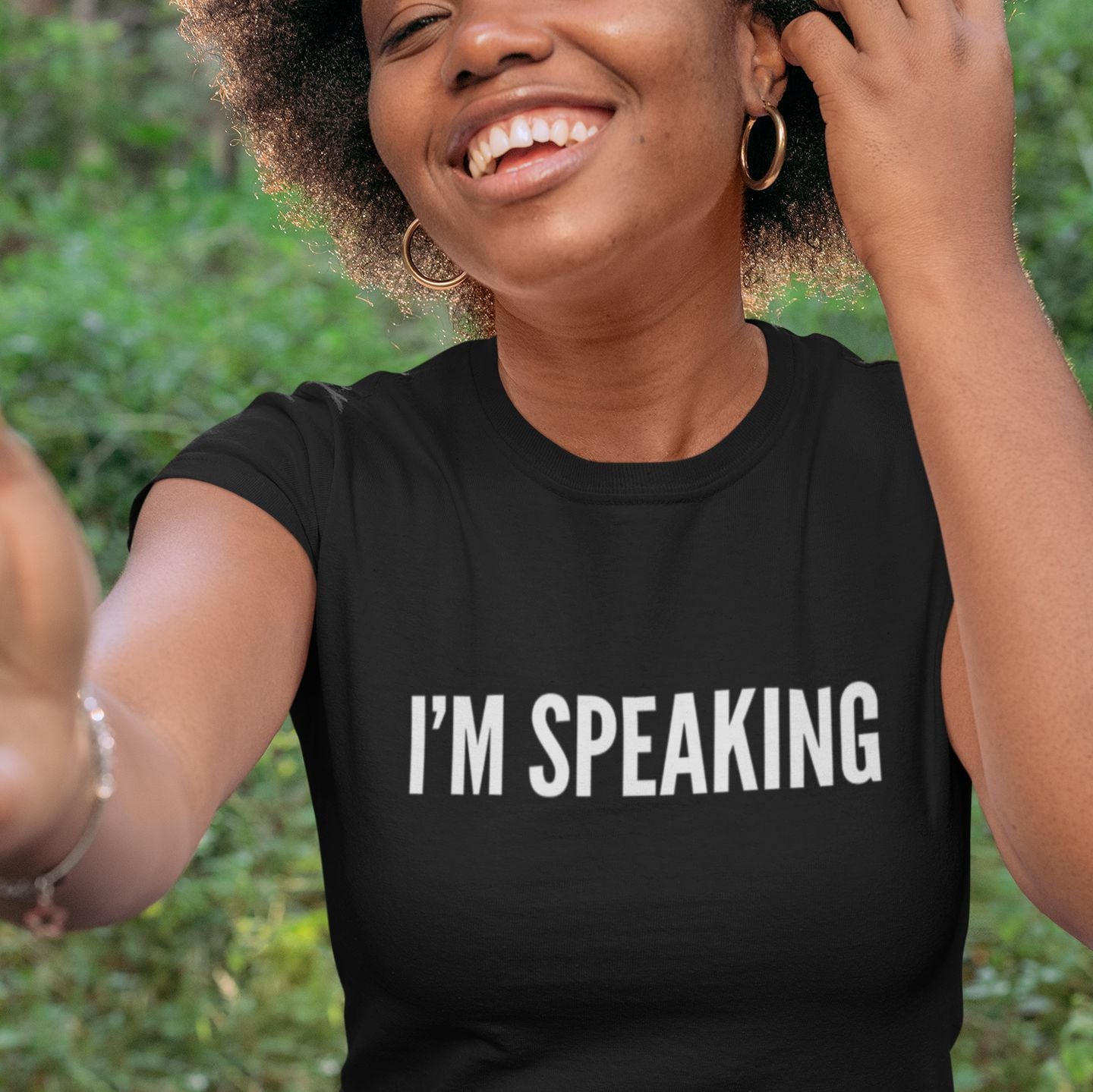 I'm Speaking Shirt-Tees-Crimson and Clover Studio