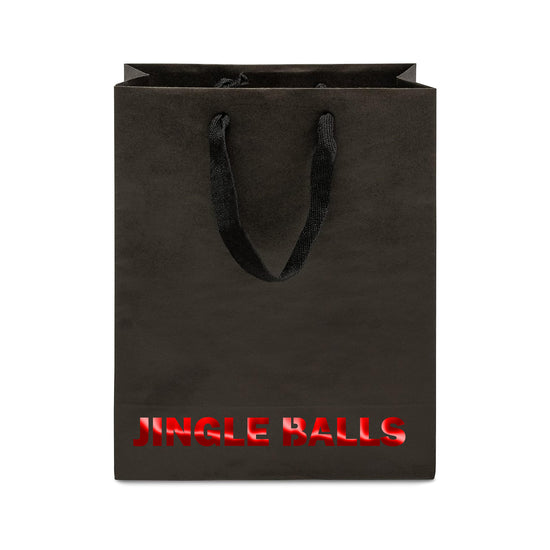 Jingle Balls Funny Christmas Gift Bag-Crimson and Clover Studio