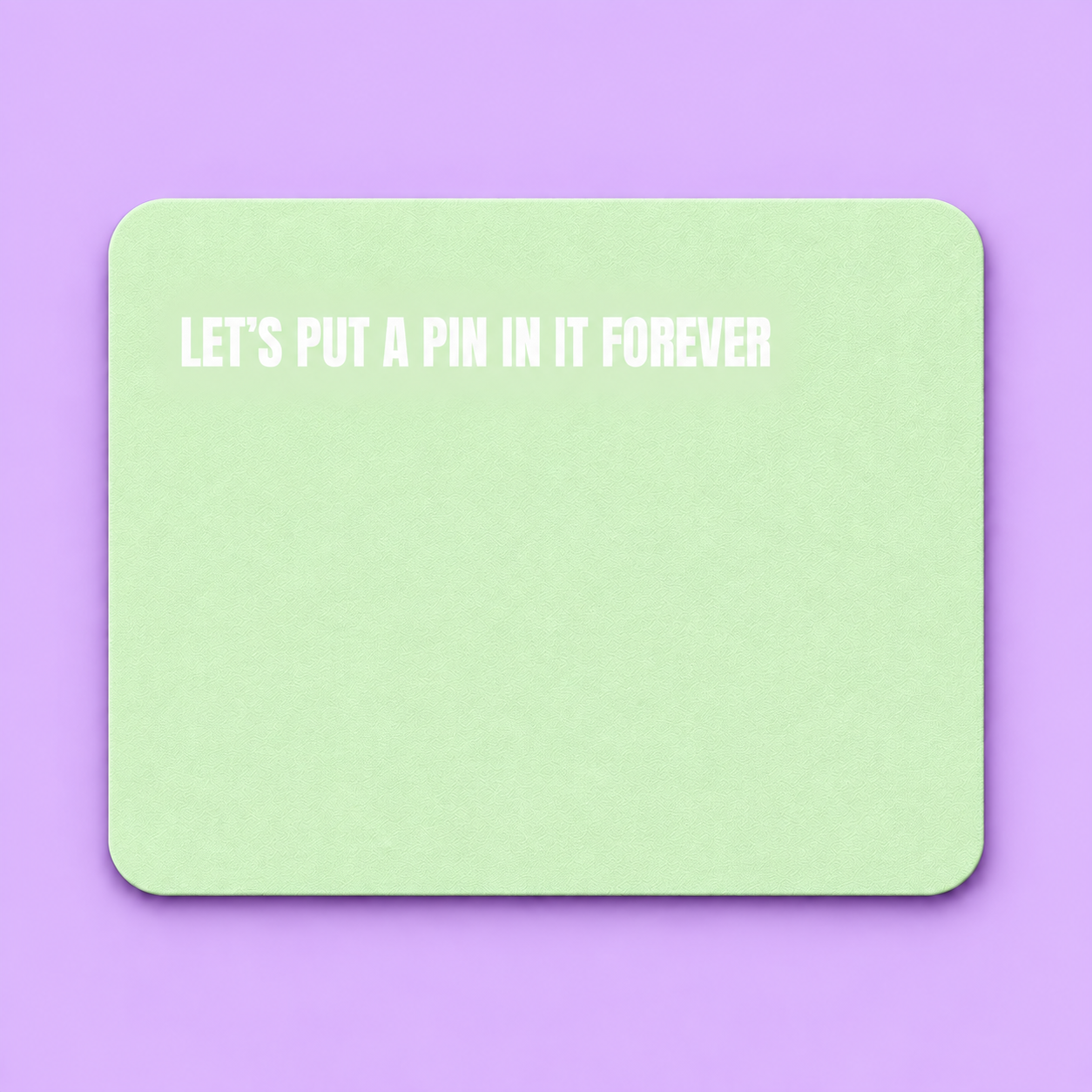 Pin It Funny Mousepad