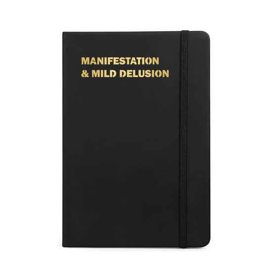 Manifestation & Mind Delusion Funny Notebook-Crimson and Clover Studio