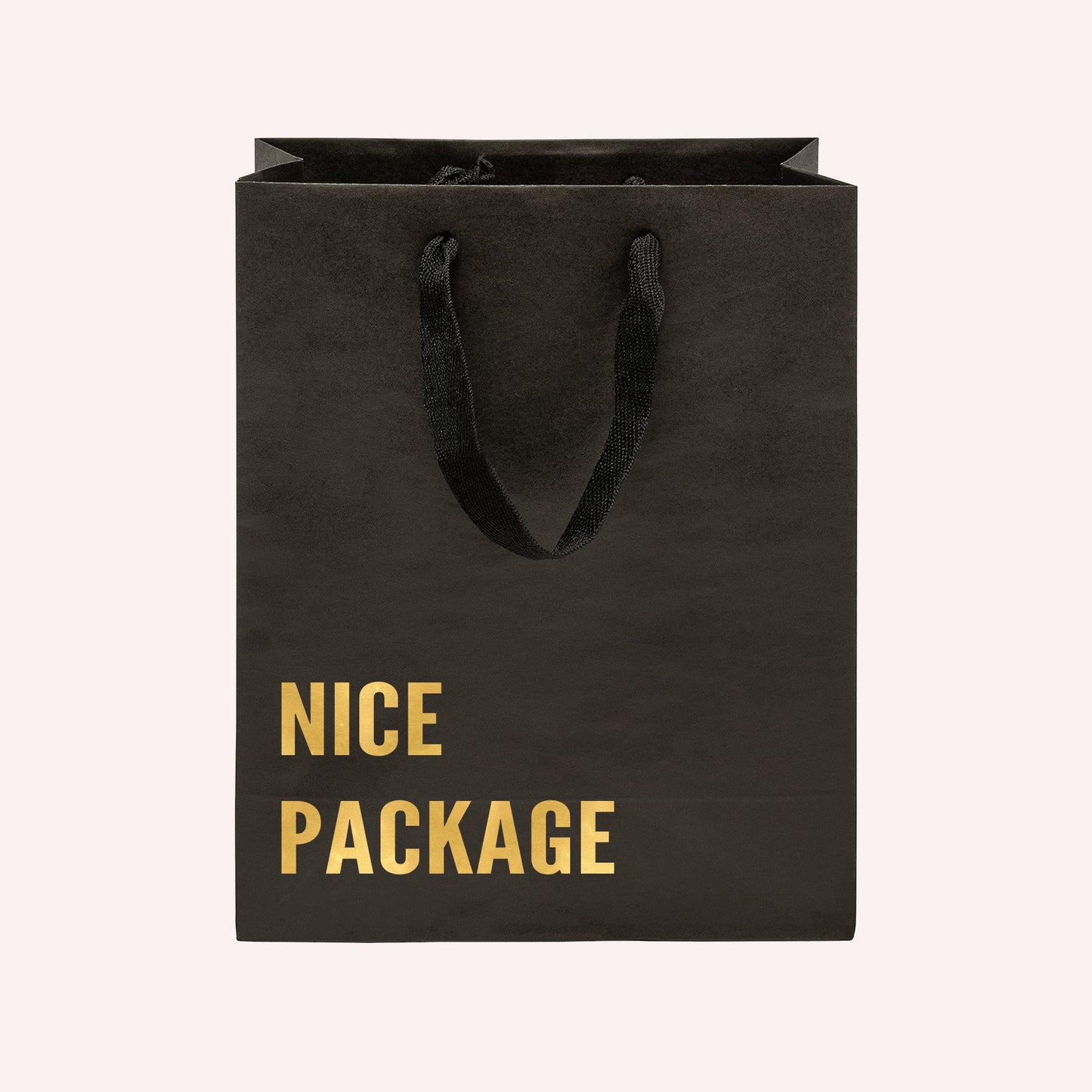 Nice Package Funny Gift Bag-gift bag-Crimson and Clover Studio