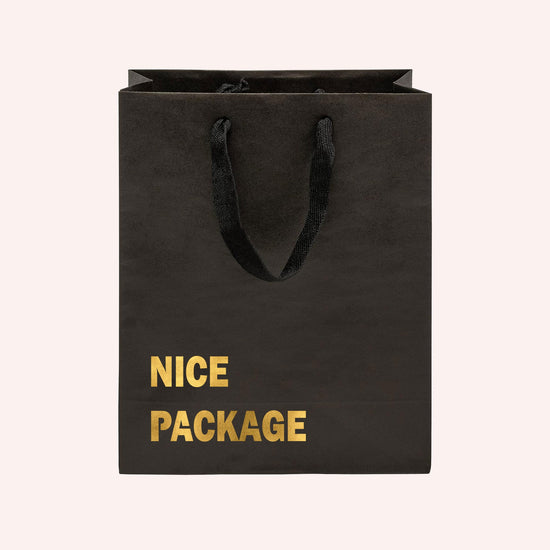 Nice Package Funny Gift Bag-gift bag-Crimson and Clover Studio