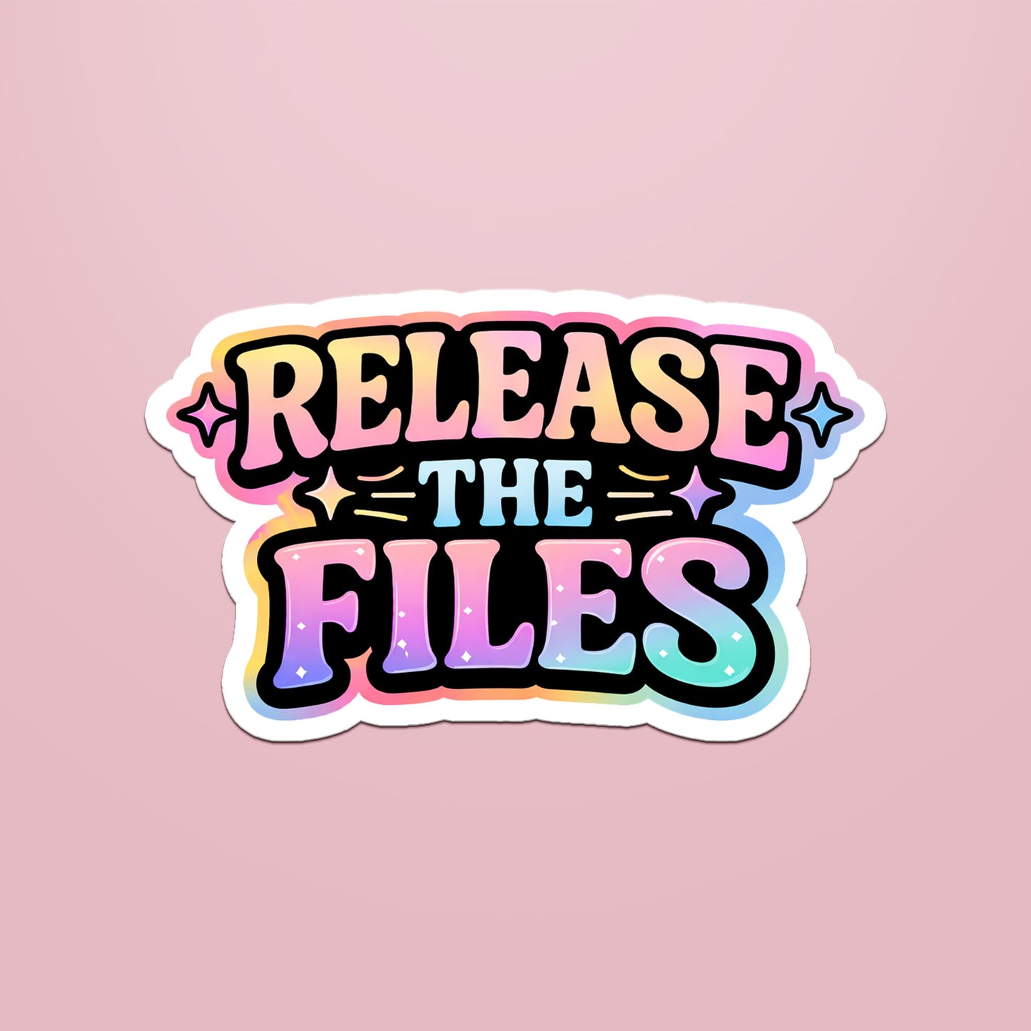Release the Files Sticker-sticker-Crimson and Clover Studio