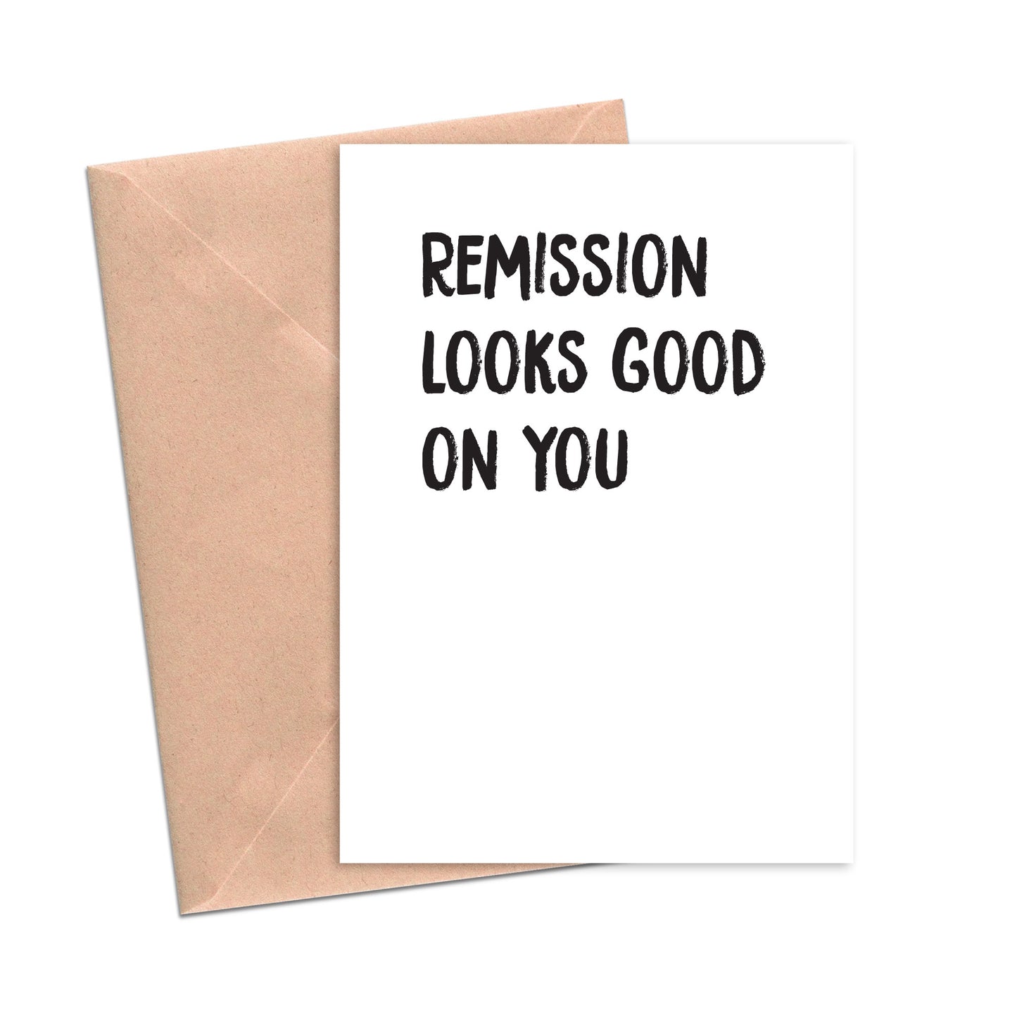 Remission Looks Good on You Funny Cancer Remission Card-Sympathy Cards-Crimson and Clover Studio