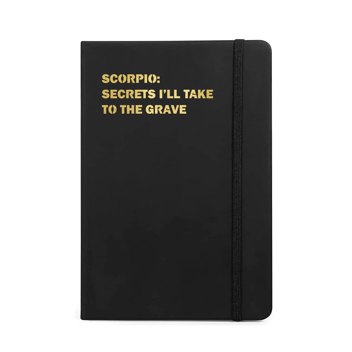 Scorpio Astrology Funny Journal-Crimson and Clover Studio