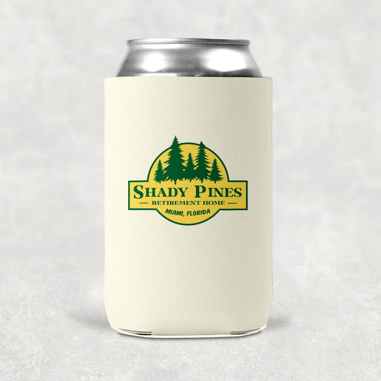 Shady Pines Funny Koozie-Crimson and Clover Studio