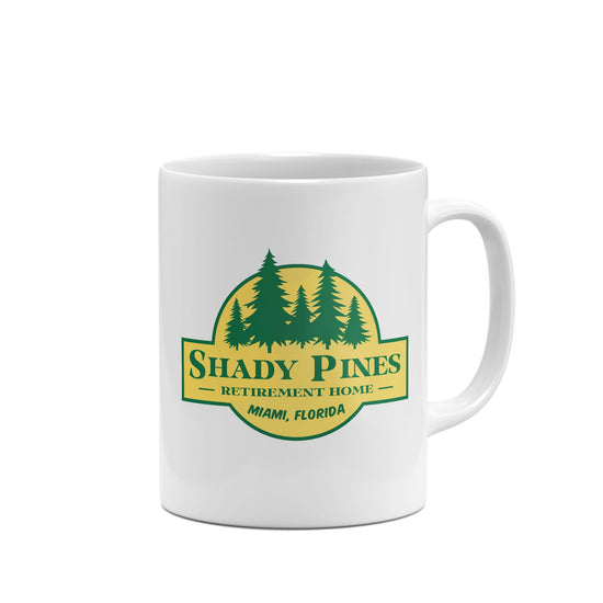 Shady Pines Funny Mug-Mugs-Crimson and Clover Studio