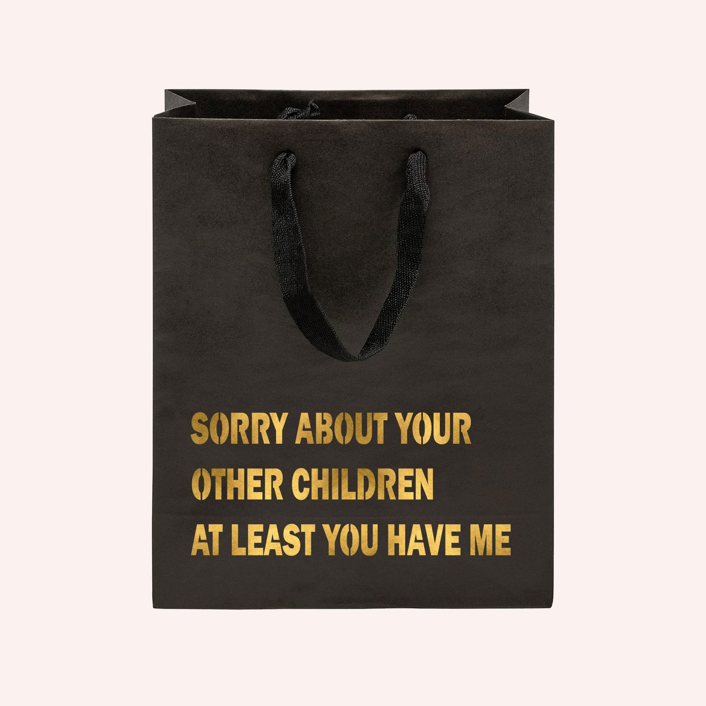 Sorry About Your Other Children Funny Gift Bag-gift bag-Crimson and Clover Studio