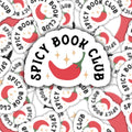 Spicy Book Club Funny Sticker