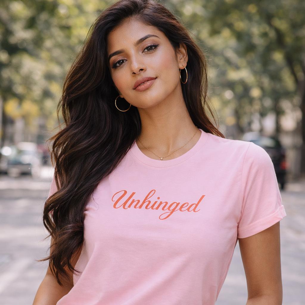 Unhinged Unisex Eco-Friendly Shirt-tees-Crimson and Clover Studio