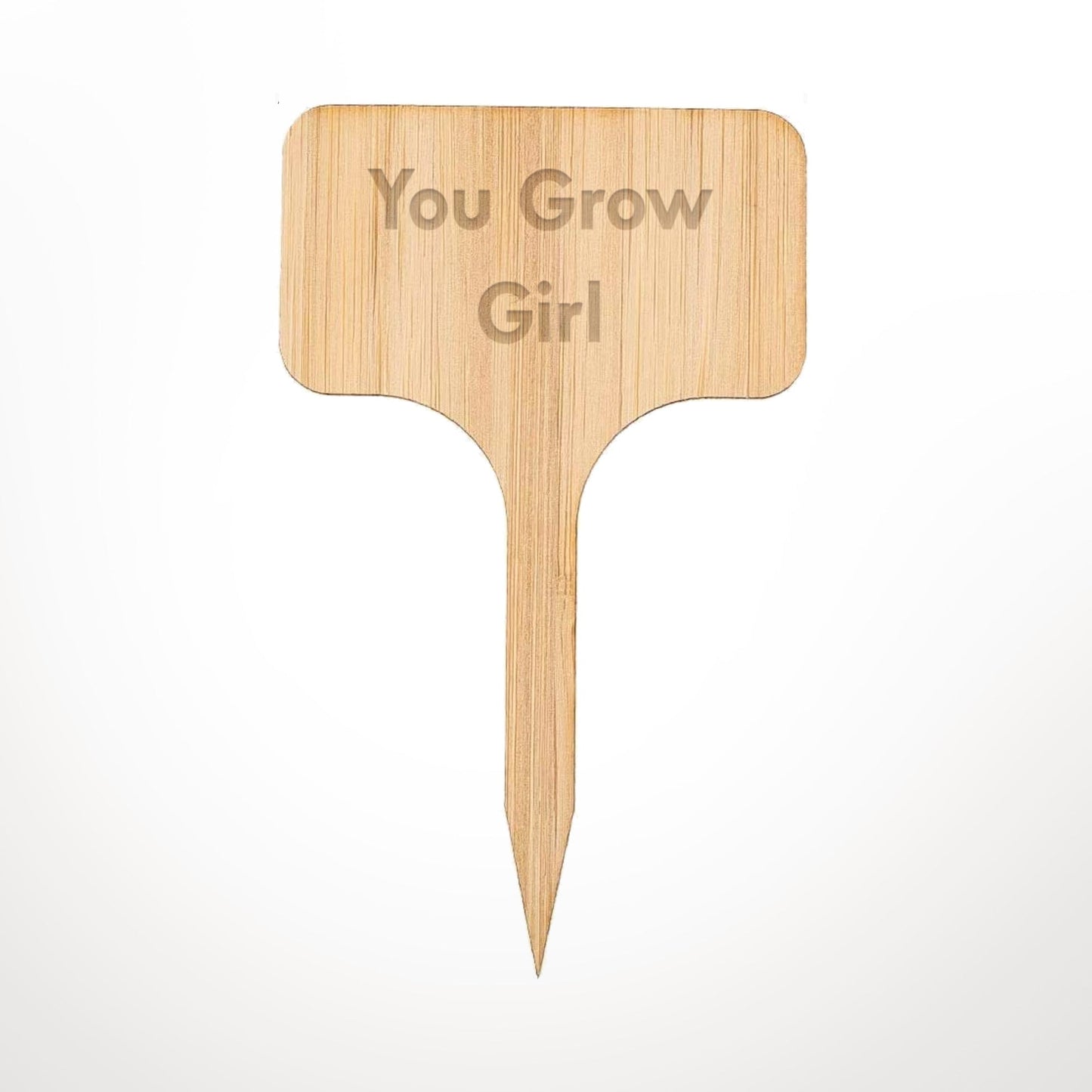 You Grow Girl Funny Plant Marker-Plant Marker-Crimson and Clover Studio