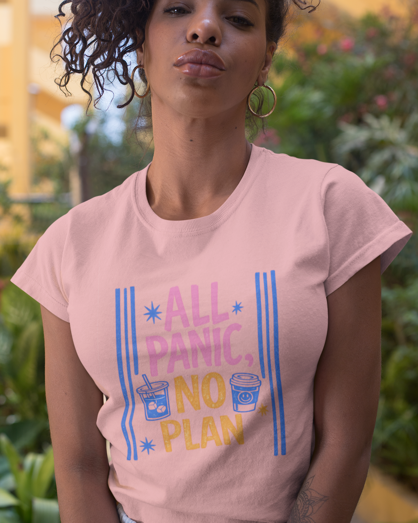 All Panic No Plan Unisex t-shirt