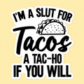 Tac-Ho Funny Sticker