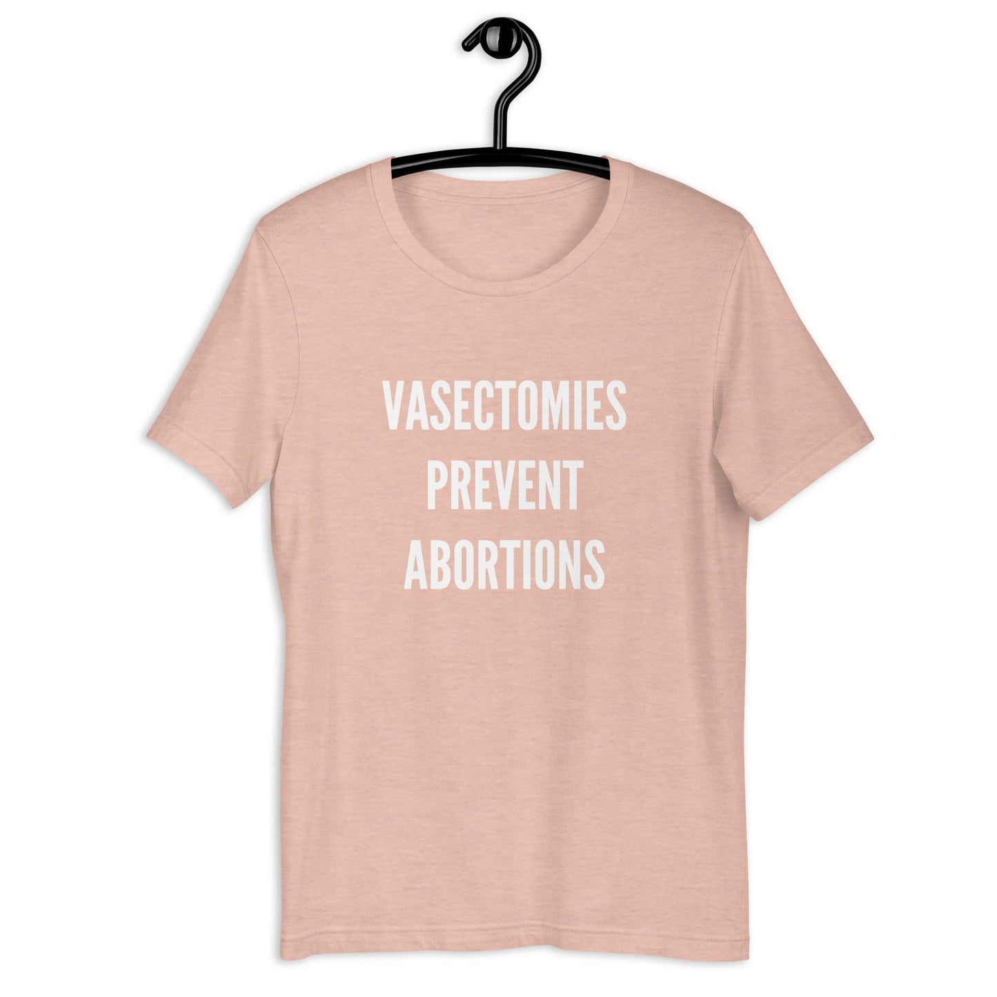 Vasectomies Prevent Abortions Unisex Eco-Friendly Shirt-Tees-Crimson and Clover Studio